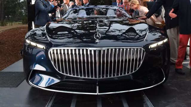 chiem nguong ve dep xuat sac cua vision mercedes maybach 6 cabriolet ngoai doi thuc