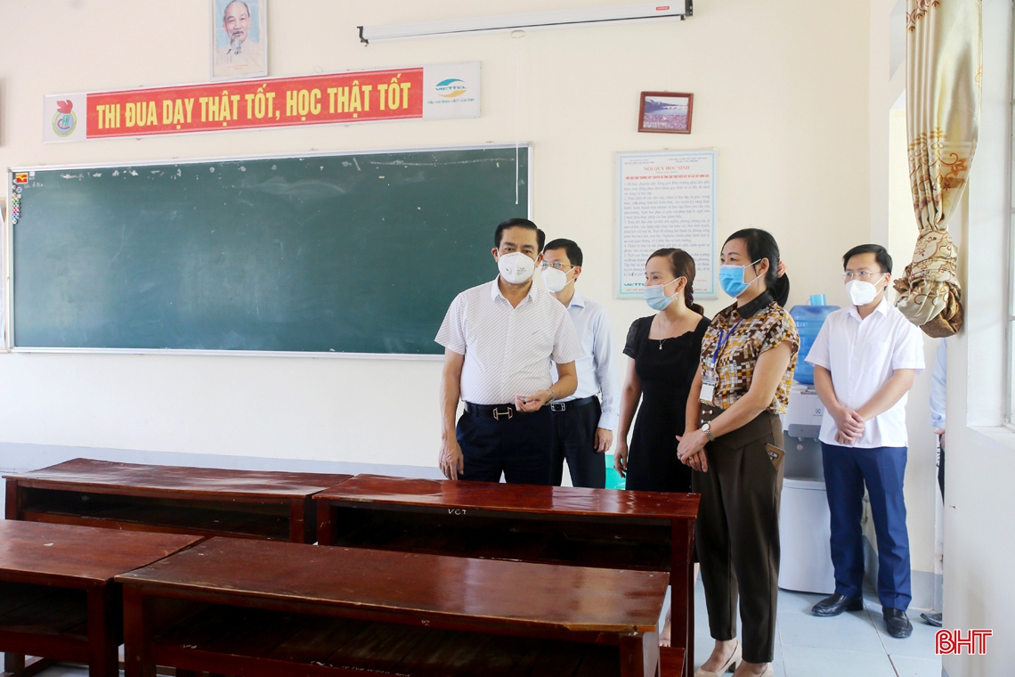 Đảm bảo Kỳ thi tốt nghiệp THPT ở Hà Tĩnh diễn ra an toàn, nghiêm túc