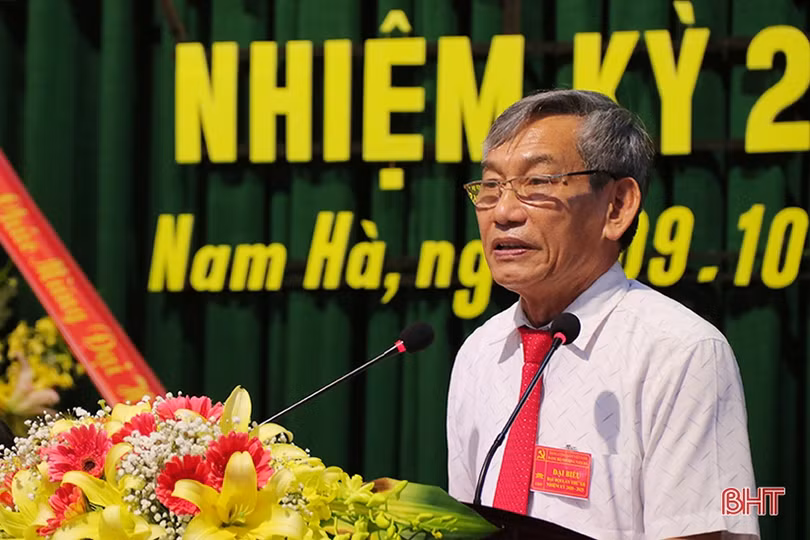 Đại hội Đảng bộ phường Nam Hà trực tiếp bầu Bí thư cấp ủy: Đồng chí Nguyễn Hồng Lĩnh 100% số phiếu
