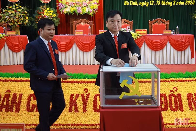 Đại hội Đảng bộ Sở TN&MT bầu trực tiếp bí thư: Ông Hồ Huy Thành tái đắc cử với 100% số phiếu