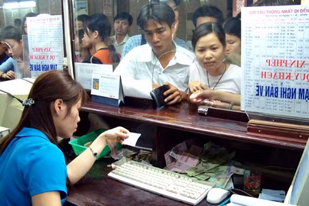 Người dân sẽ có thể mua vé tàu một cách dễ dàng hơn.
