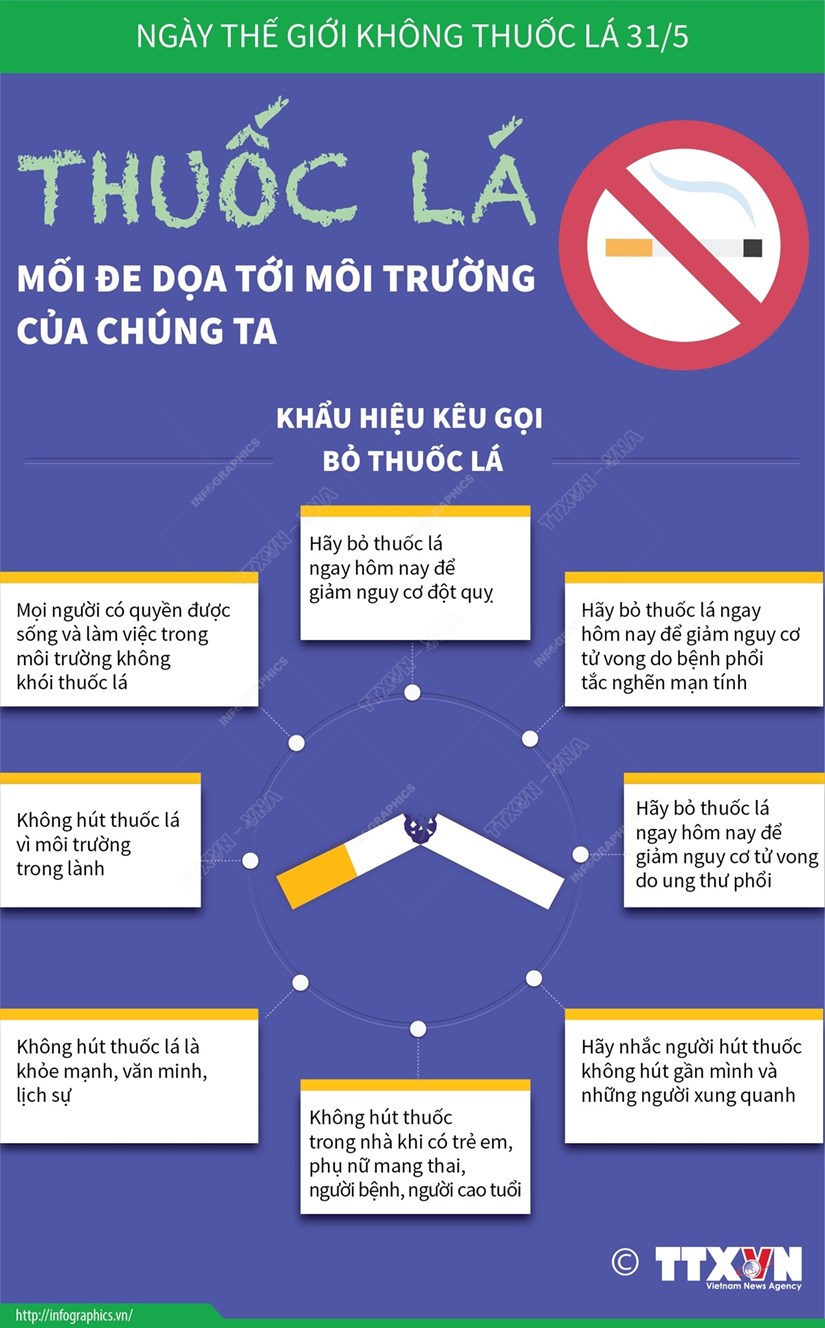Thuốc lá - mối đe dọa tới môi trường của chúng ta
