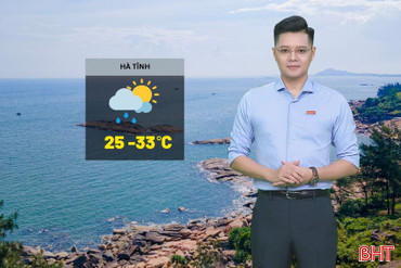 Dự báo thời tiết Hà Tĩnh ngày 9/10: Có mưa rào và giông rải rác