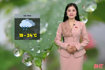 Dự báo thời tiết Hà Tĩnh ngày 28/10: Có nơi mưa vừa, thấp nhất 19 độ C