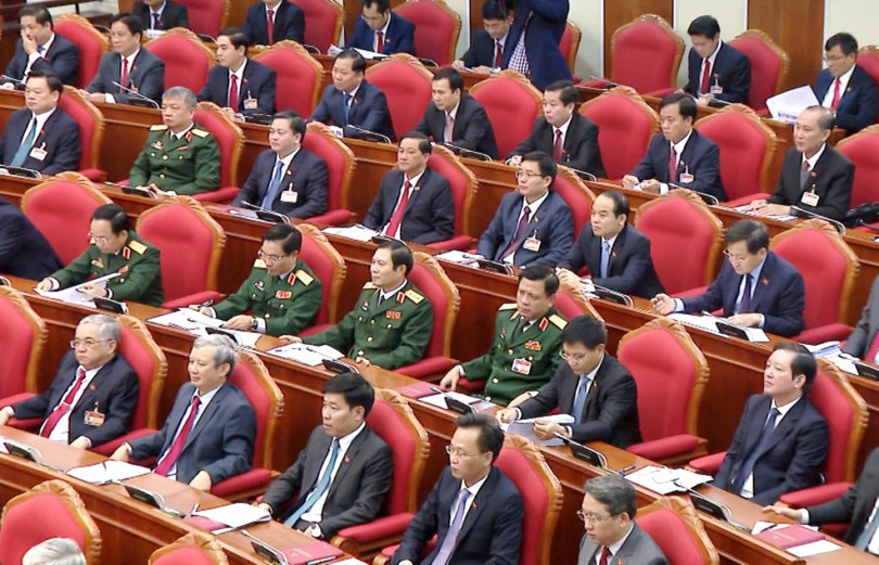 Toàn cảnh Hội nghị lần thứ nhất Ban Chấp hành Trung ương khóa XIII