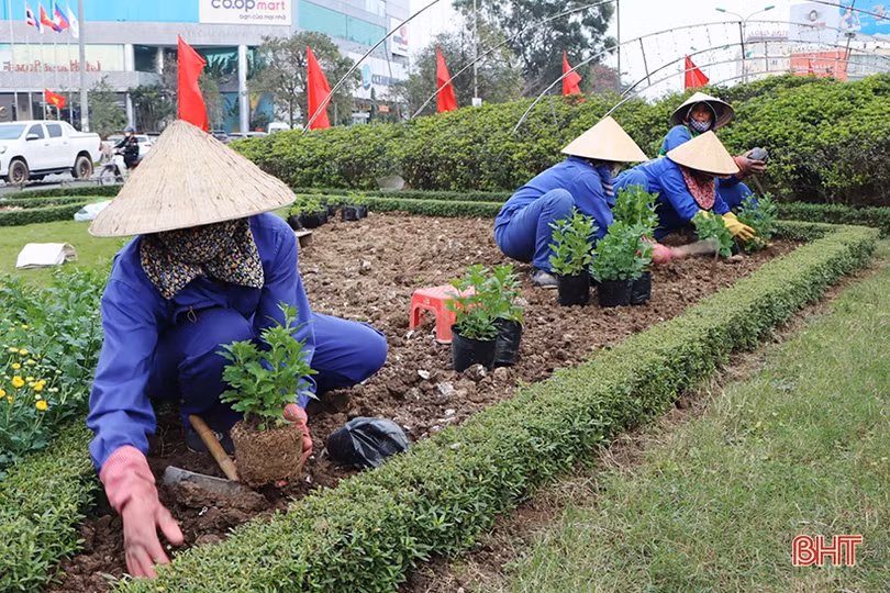 TP Hà Tĩnh chi 4,5 tỷ đồng khoác áo mới” đón xuân Tân Sửu