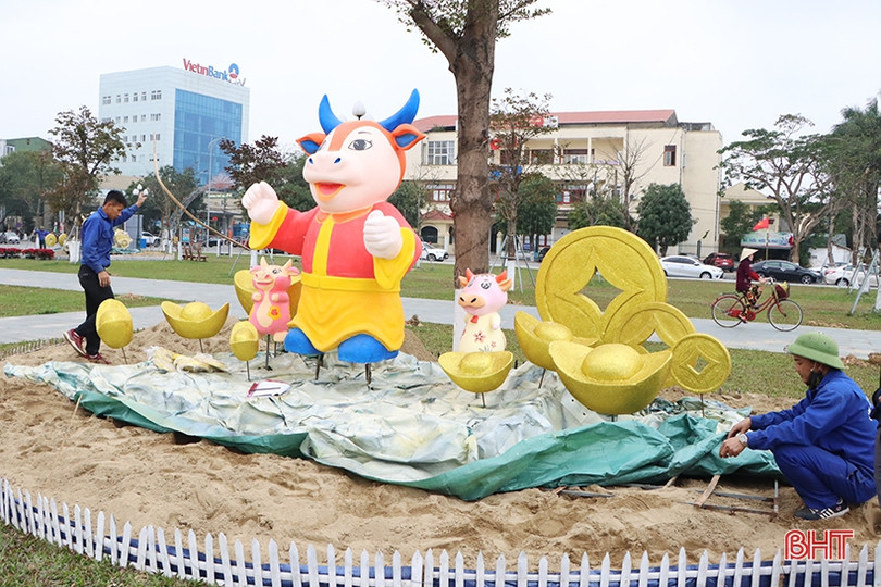 TP Hà Tĩnh chi 4,5 tỷ đồng khoác áo mới” đón xuân Tân Sửu