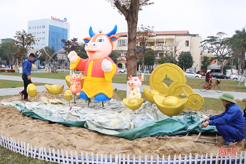 TP Hà Tĩnh chi 4,5 tỷ đồng khoác áo mới” đón xuân Tân Sửu