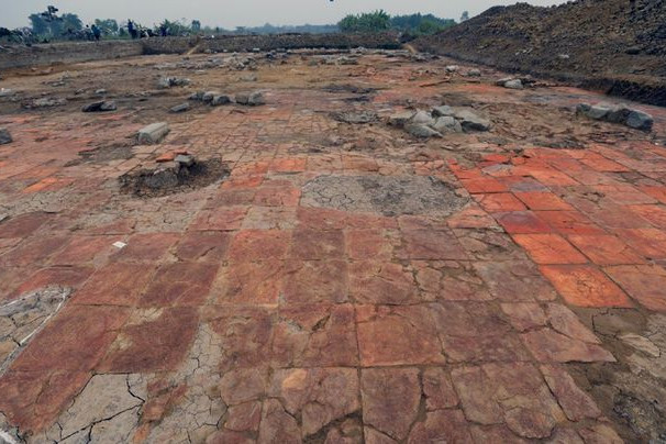 Phát hiện tổ hợp kiến trúc hoàn chỉnh ở trung tâm Thành nhà Hồ ảnh 1 Phát hiện tổ hợp kiến trúc hoàn chỉnh ở trung tâm Thành nhà Hồ