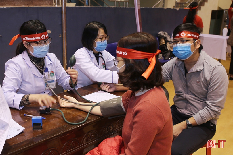 “Chủ nhật đỏ” lần thứ XIII tại Hà Tĩnh thu về 486 đơn vị máu