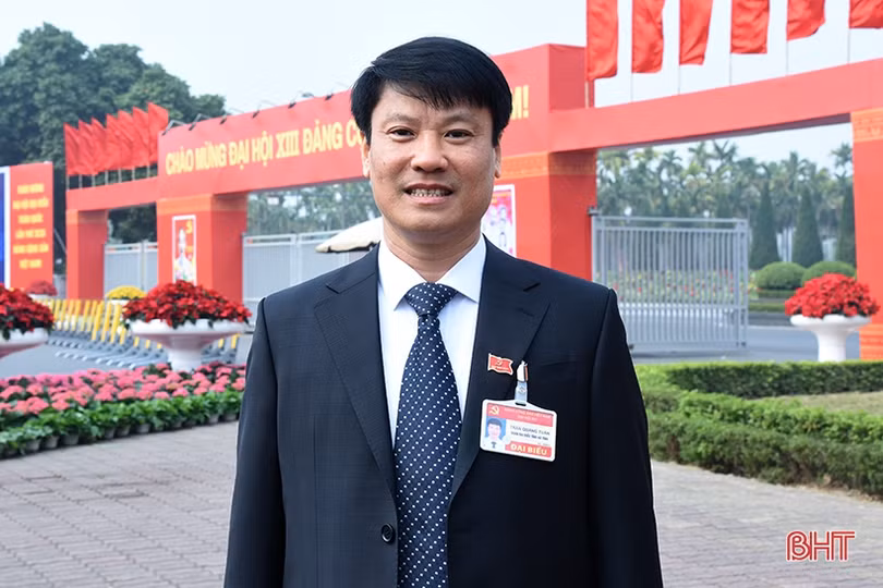 Đại biểu Hà Tĩnh tin tưởng vào sự thành công của Đại hội Đảng lần thứ XIII