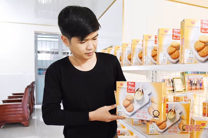 Người “thổi” hương vị đồng quê vào bánh vừng đạt chuẩn OCOP 3 sao