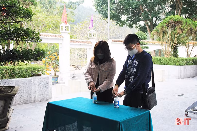 Các điểm du lịch ở Hà Tĩnh siết chặt công tác phòng dịch