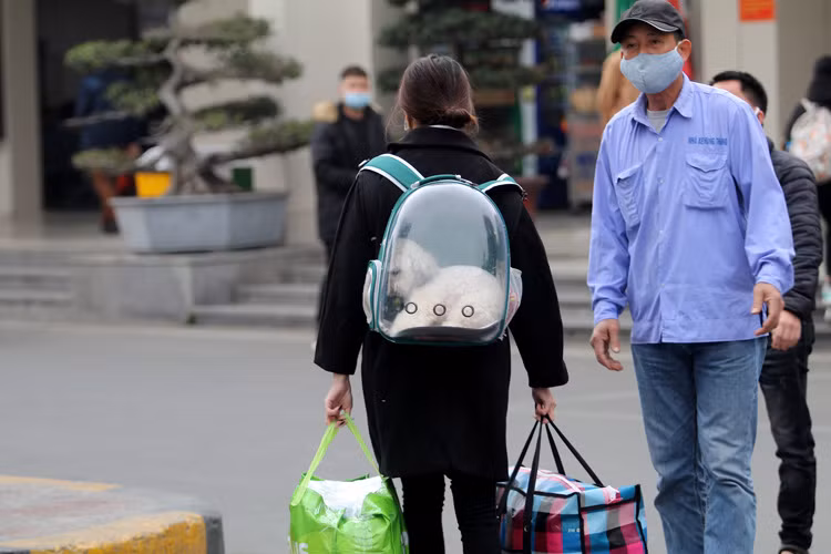 Được nghỉ Tết sớm, sinh viên ùn ùn về quê tránh dịch Covid-19