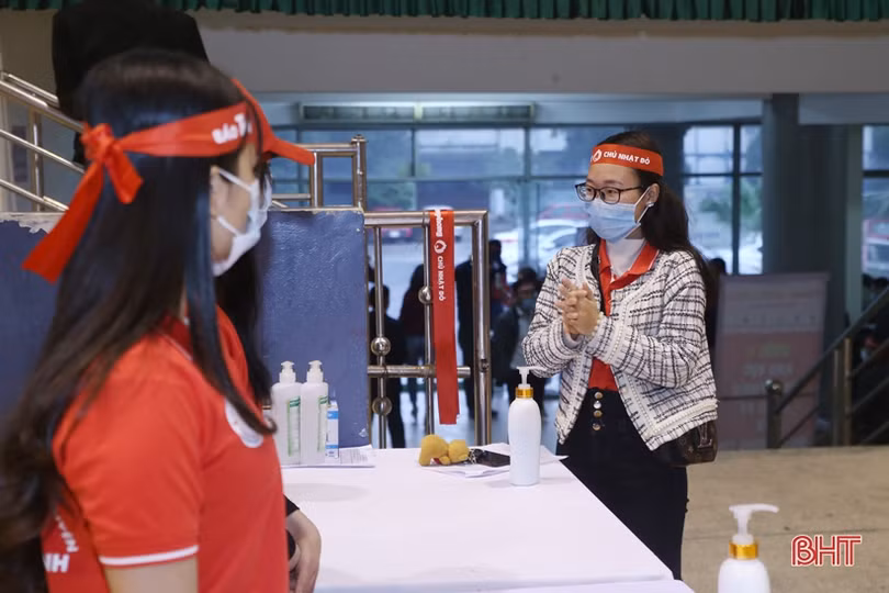 “Chủ nhật đỏ” lần thứ XIII tại Hà Tĩnh thu về 486 đơn vị máu