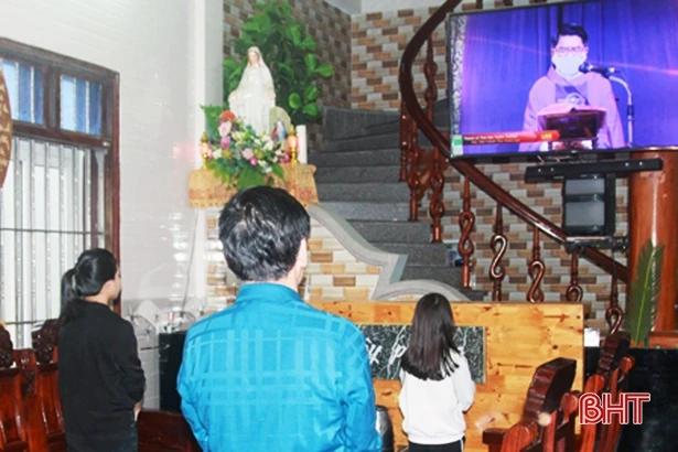 Hà Tĩnh khuyến cáo các tổ chức tôn giáo không tiến hành hoạt động tập trung đông người