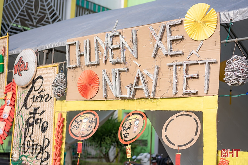 Tết muôn sắc màu với học sinh mầm non Trung Kiên