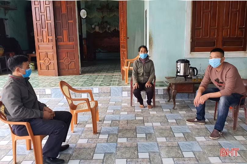 42 công dân ở huyện Kỳ Anh trở về từ vùng dịch tuân thủ cách ly y tế