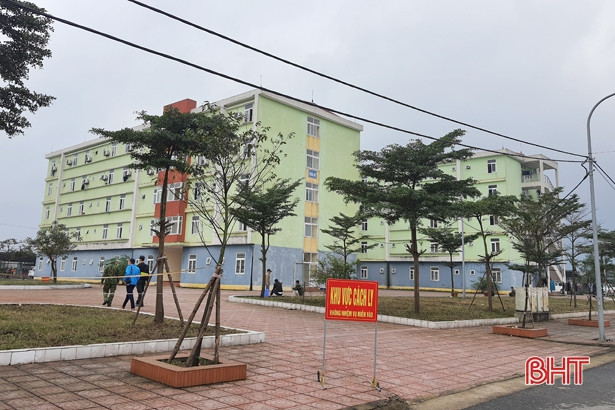 Hà Tĩnh: 5 khu cách ly tập trung đón hơn 1.900 công dân cách ly y tế