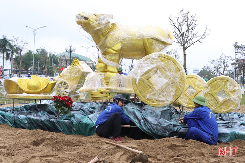 TP Hà Tĩnh chi 4,5 tỷ đồng khoác áo mới” đón xuân Tân Sửu