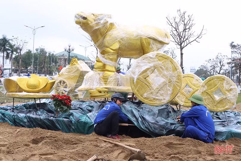 TP Hà Tĩnh chi 4,5 tỷ đồng khoác áo mới” đón xuân Tân Sửu