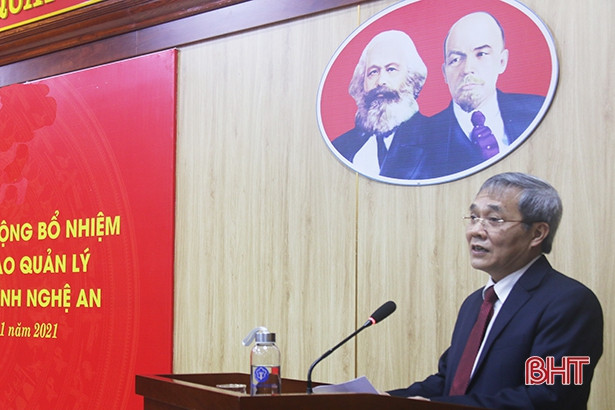 Giám đốc BHXH Hà Tĩnh được điều động, bổ nhiệm làm Giám đốc BHXH Nghệ An