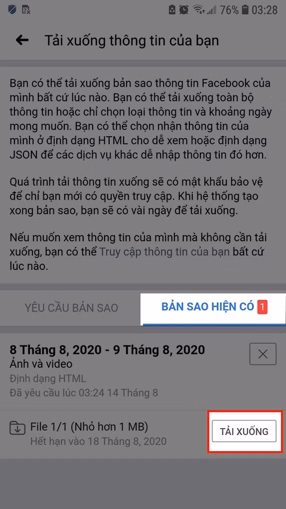 Thủ thuật khôi phục ảnh đã xóa trên Facebook đơn giản dễ hiểu nhất