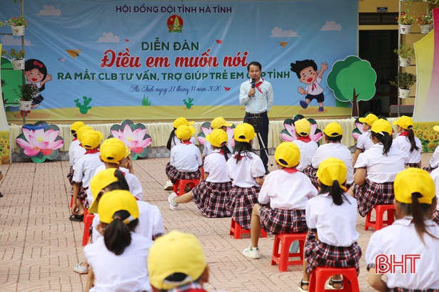 Thiếu nhi Hà Tĩnh gửi tới các cấp, ngành “Điều em muốn nói”