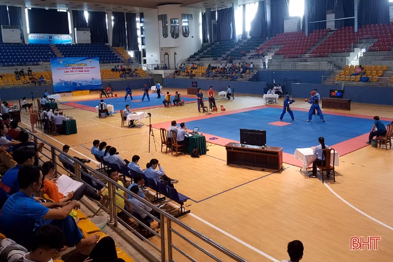 Giải Vô địch Vovinam toàn quốc tại Hà Tĩnh: 18 bộ huy chương đã có chủ nhân