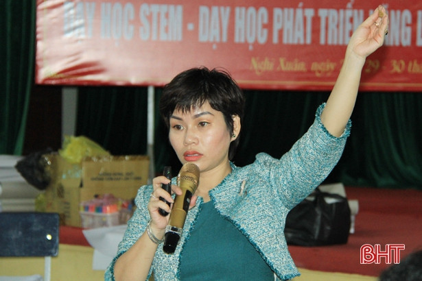 Nâng cao kiến thức phát triển năng lực học sinh cho giáo viên Nghi Xuân