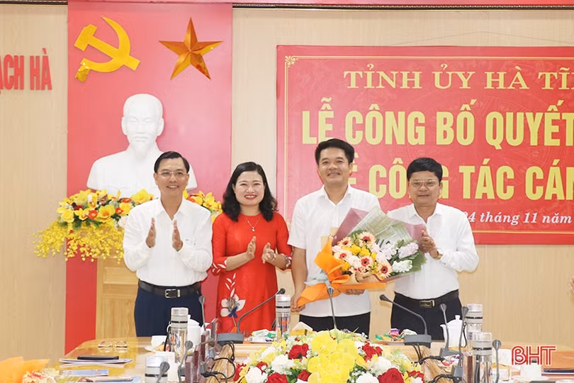 Thạch Hà có nữ Bí thư Huyện ủy mới