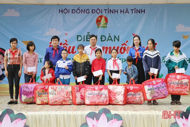 Thiếu nhi Hà Tĩnh gửi tới các cấp, ngành “Điều em muốn nói”