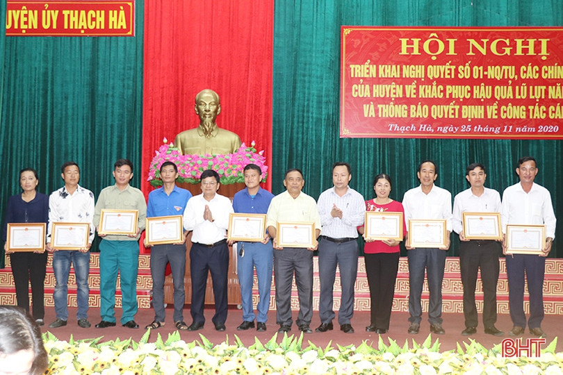 Thạch Hà đề xuất hỗ trợ hơn 5,2 tỷ đồng giúp người dân khôi phục sản xuất