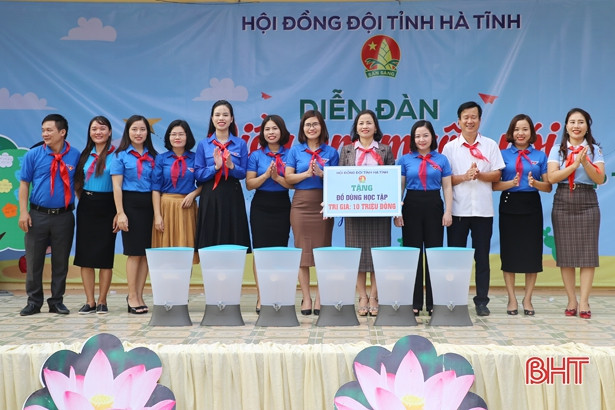Thiếu nhi Hà Tĩnh gửi tới các cấp, ngành “Điều em muốn nói”