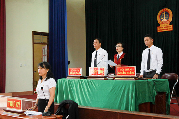 Thuê người chặt phá rừng ở Hương Sơn, lĩnh án 12 tháng tù giam