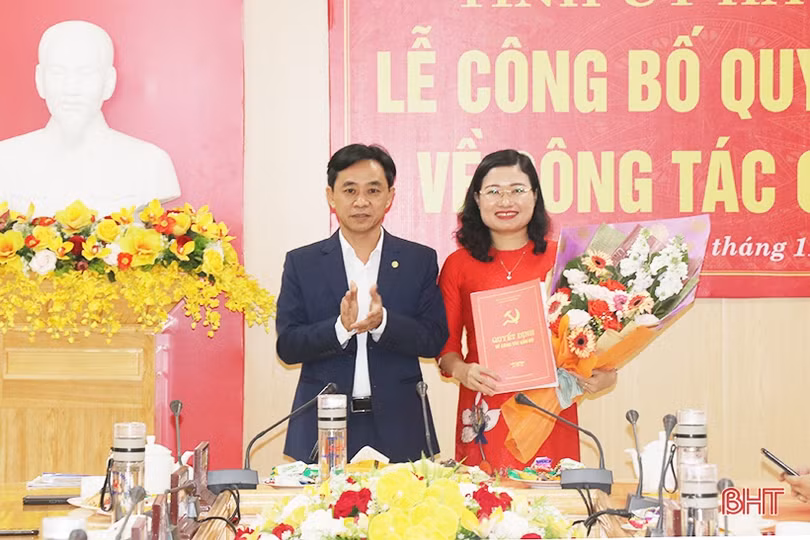 Thạch Hà có nữ Bí thư Huyện ủy mới