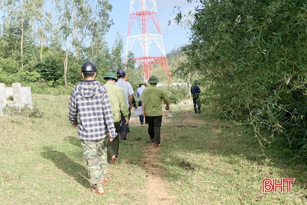 Lực lượng liên ngành ra quân tuần tra, kiểm soát nạn bẫy thú ở Kỳ Xuân
