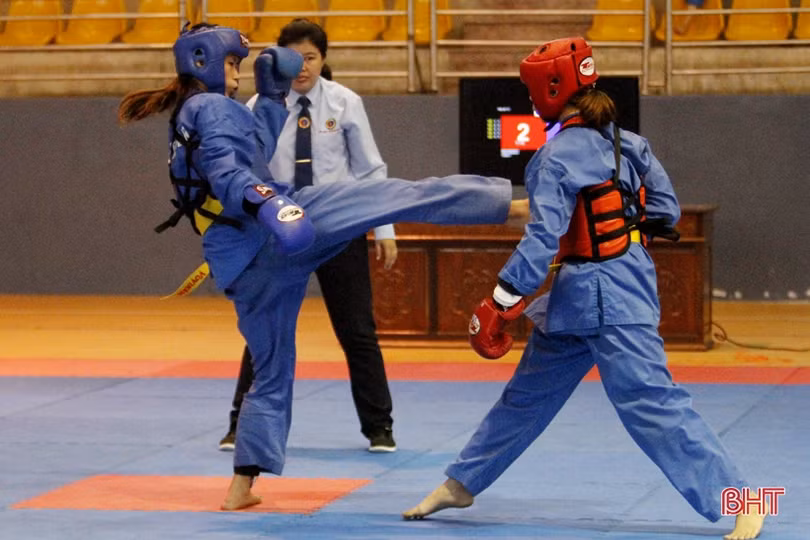 Giải Vô địch Vovinam toàn quốc tại Hà Tĩnh: 18 bộ huy chương đã có chủ nhân