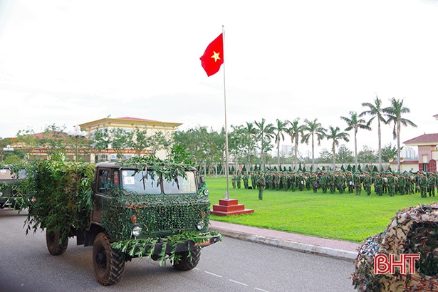 Hà Tĩnh hoàn thành luyện tập chỉ huy - tham mưu 1 bên 2 cấp trên bản đồ và ngoài thực địa