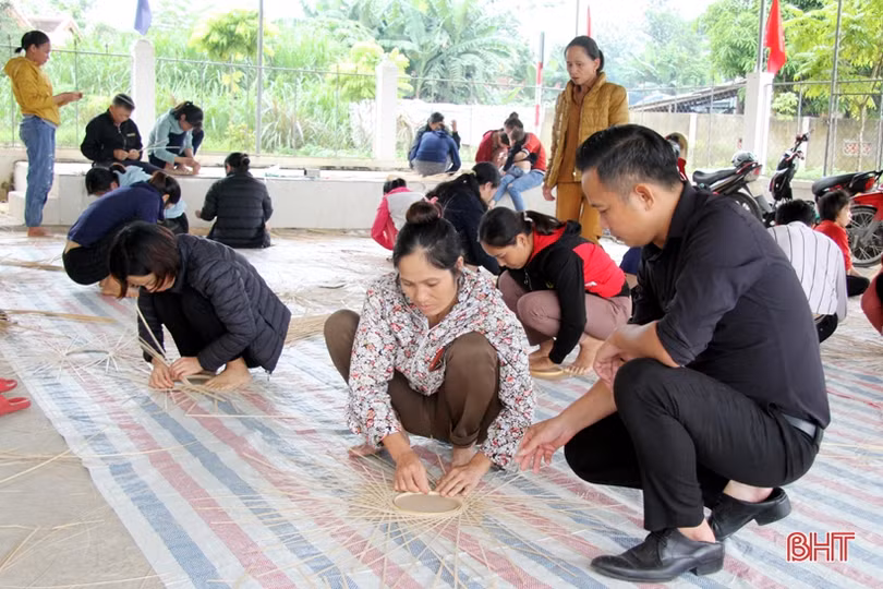Xuất khẩu mây tre đan, giải quyết việc làm cho nhiều người dân miền núi Hà Tĩnh