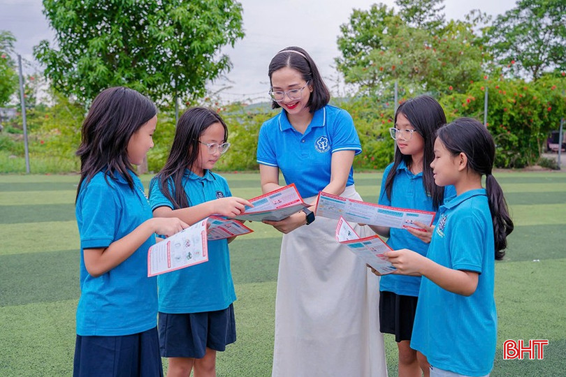 Học sinh tham gia sẽ được hưởng các quyền lợi về chăm sóc và bảo vệ sức khỏe thông qua BHYT. 1.jpg