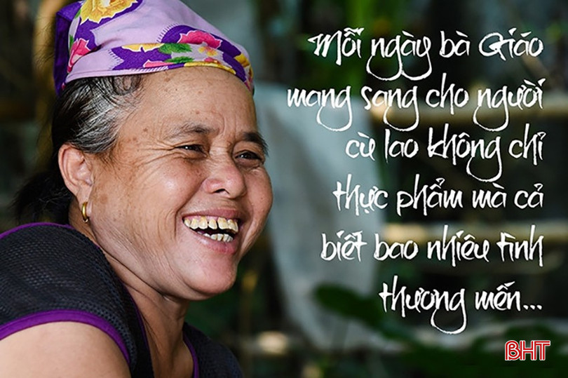 Bà Giáo - người phụ nữ bán cá ở ốc đảo Hồng Lam... Ảnh Tư liệu bqbht_br_19.jpg