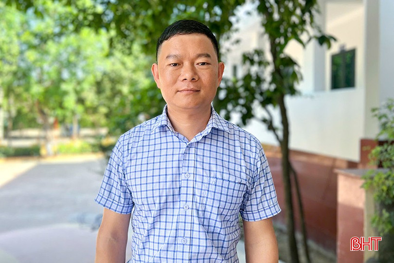 Anh Điện Xuân Mỹ - một trong những nhân viên dịch vụ thu BHXH dày dạn kinh nghiệm. bqbht_br_4-7835.jpg
