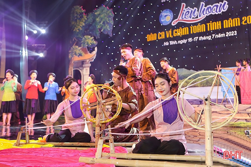 Về cơ bản, chương trình hành động bảo tồn và phát huy giá trị di sản dân ca ví, giặm Nghệ Tĩnh đã được thực hiện một cách xuất sắc. bqbht_br_a8-7705.jpg