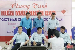 Thu hơn 200 đơn vị máu từ ngày hội hiến máu của Formosa Hà Tĩnh