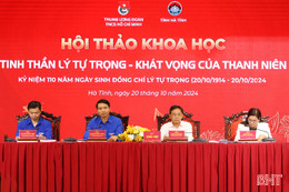 Hội thảo khoa học "Tinh thần Lý Tự Trọng – Khát vọng của thanh niên” 