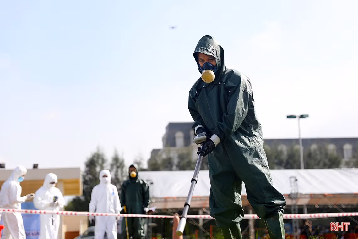 Ấn tượng cuộc diễn tập ứng phó sự cố bức xạ và hạt nhân của Hà Tĩnh