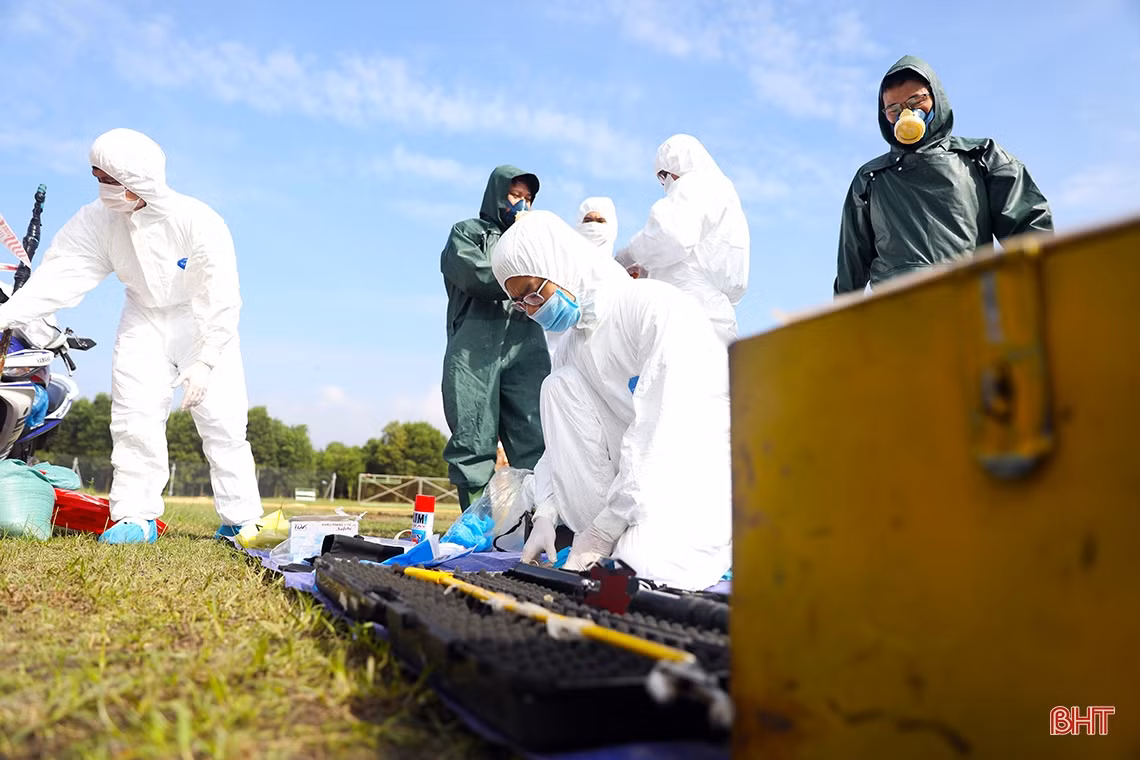 Ấn tượng cuộc diễn tập ứng phó sự cố bức xạ và hạt nhân của Hà Tĩnh