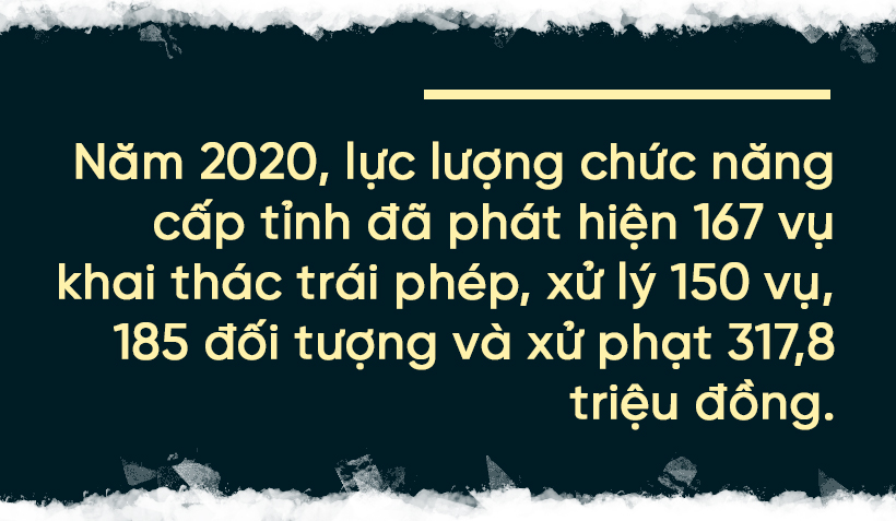 Khai thác tài nguyên trái phép - vấn nạn cần sớm dẹp bỏ (bài 2): Vì đâu liên tục tái diễn vi phạm? ảnh 12 Khai thác tài nguyên trái phép - vấn nạn cần sớm dẹp bỏ (bài 2): Vì đâu liên tục tái diễn vi phạm?