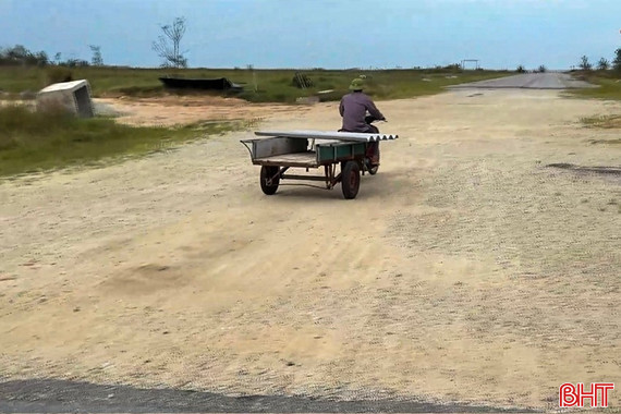 Dự án 62 tỷ đồng ở Lộc Hà dang dở nhiều năm